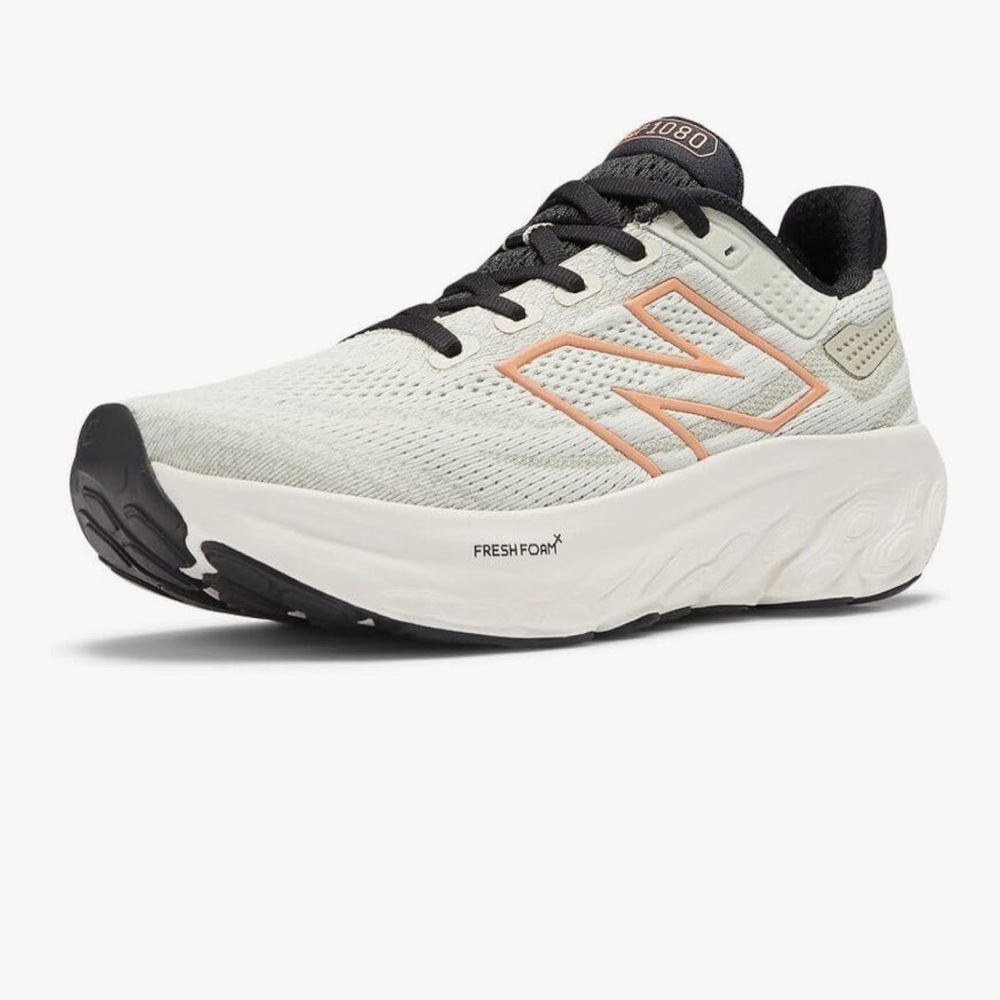 New Balance Women's Running Shoes - Mint and Black with Coral Accent
